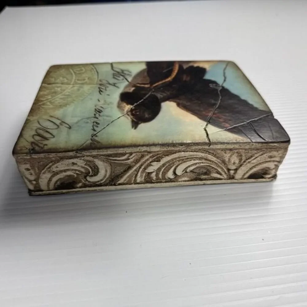 Sid Dickens Retired Memory Tile T-118 BIRD IN FLIGHT‎